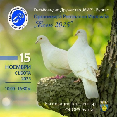 Изложба - гълъби